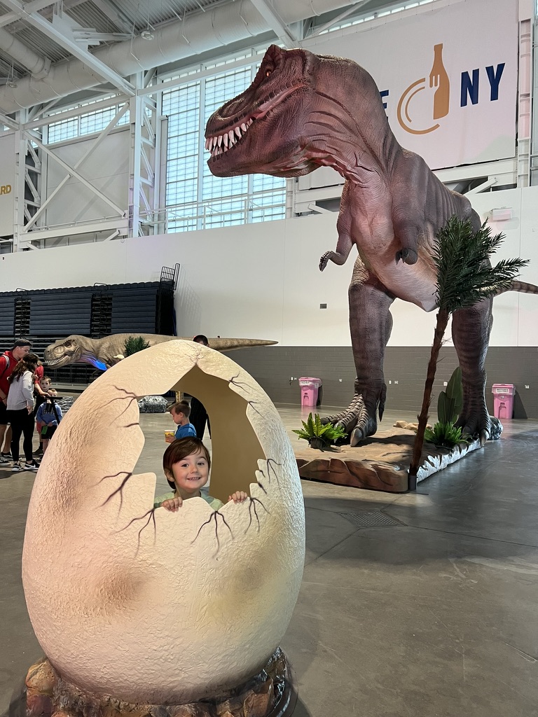 2023 Dinosaur exhibit at the New York State Fair