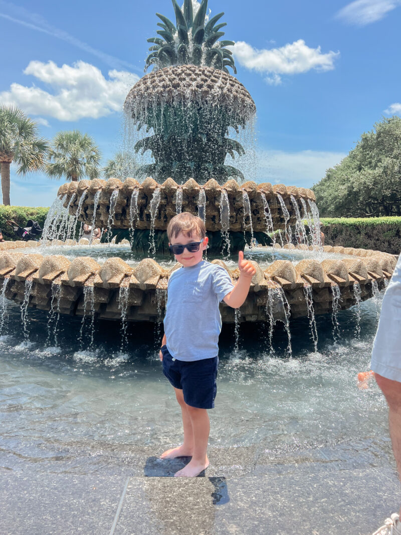 Family roadtrip to Charleston, SC was a hot one and wandering around the water was needed. 